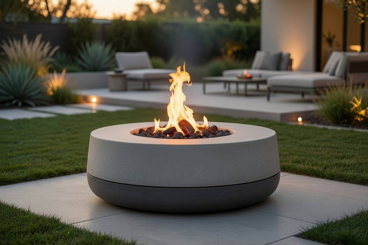 Tumbler - 48" Concrete Firepit