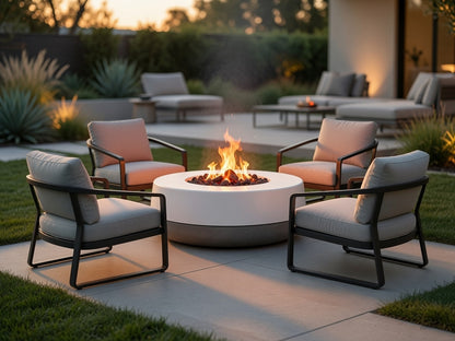 Tumbler - 48" Concrete Firepit