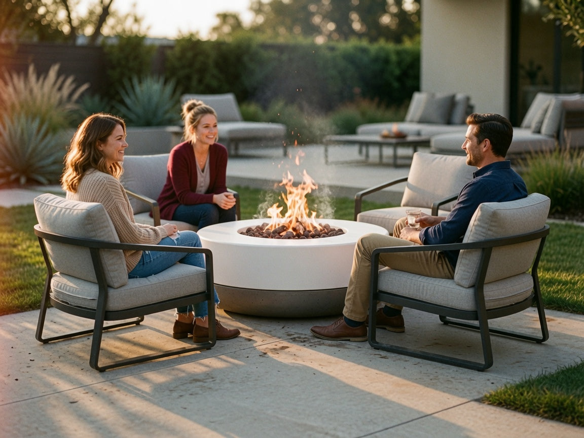 Tumbler - 48" Concrete Firepit