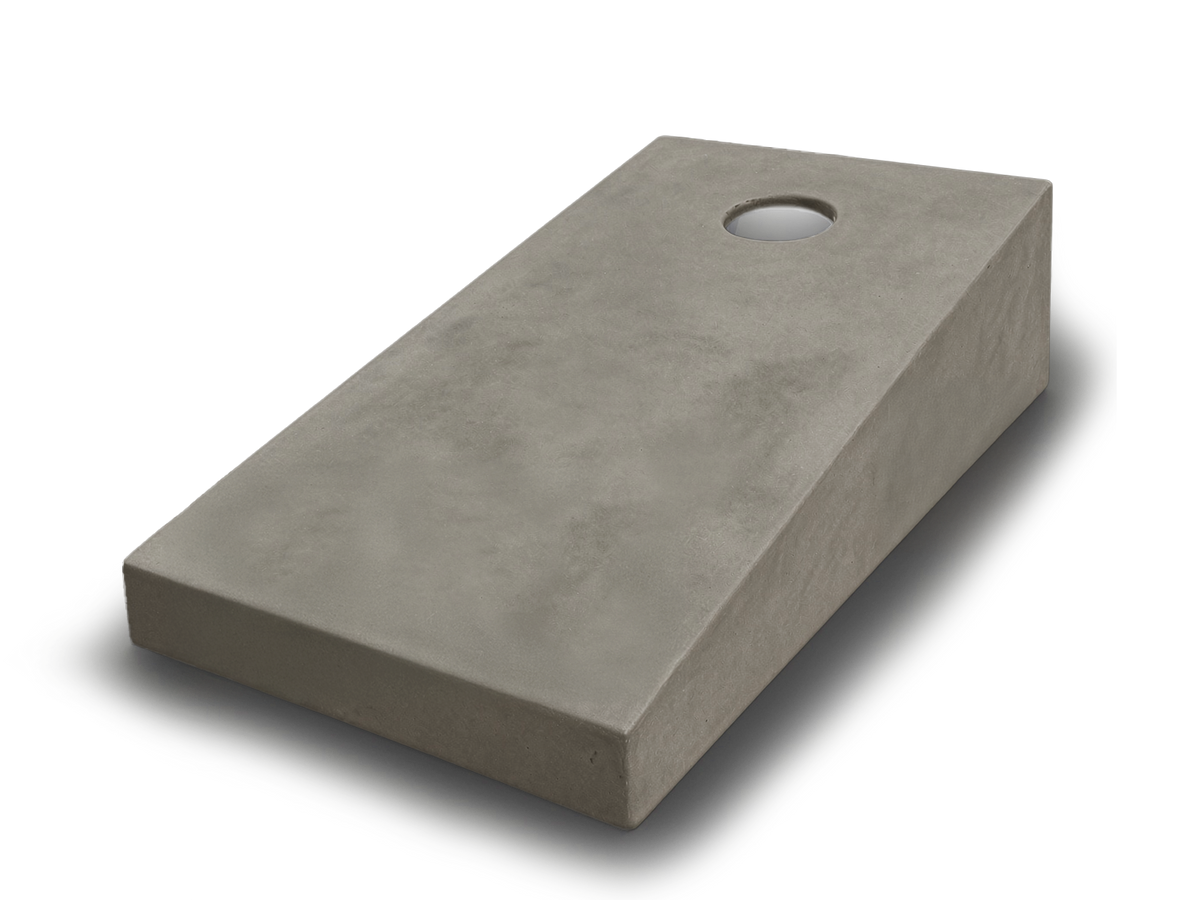 All Weather Cornhole Set. Durable Concrete Cornhole Boards (2 Boards)