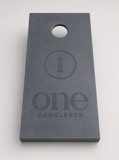 All Weather Cornhole Set. Durable Concrete Cornhole Boards (2 Boards)