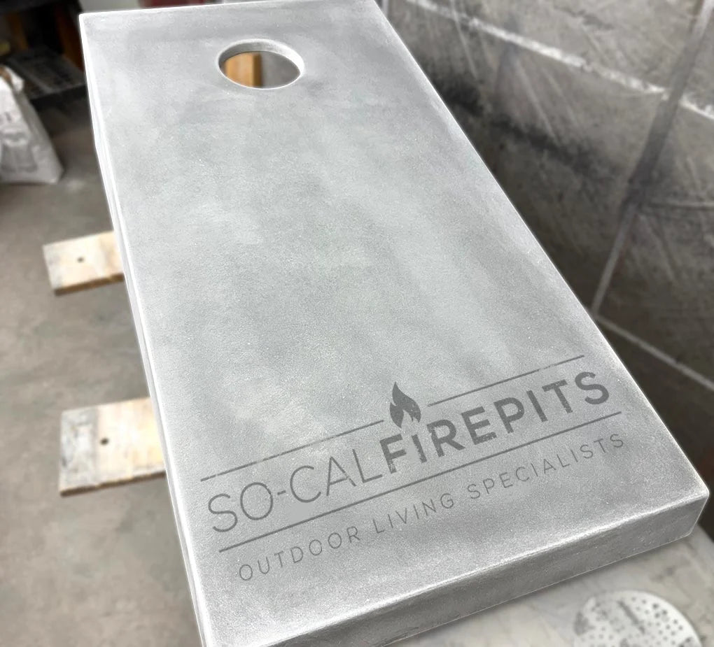 Iron Stain, Natural Grey Concrete