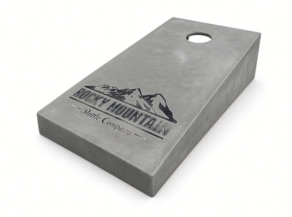 All Weather Cornhole Set. Durable Concrete Cornhole Boards (2 Boards)